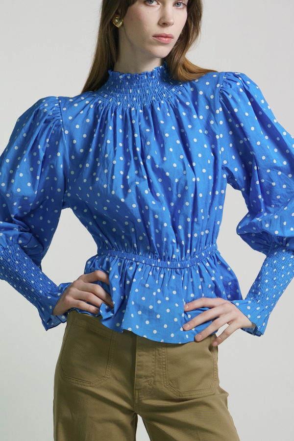 Kristinit Zanna Dot Blouse