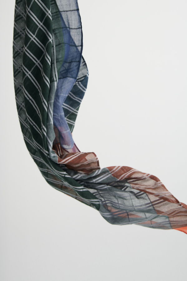 Kowtow Warp Scarf - Palette Check