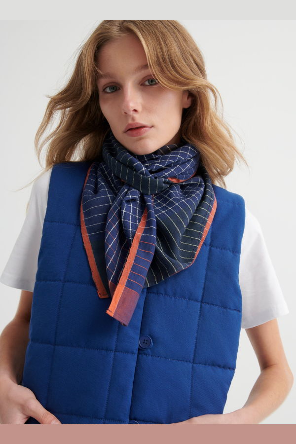 Kowtow Weft Scarf - Factory Check