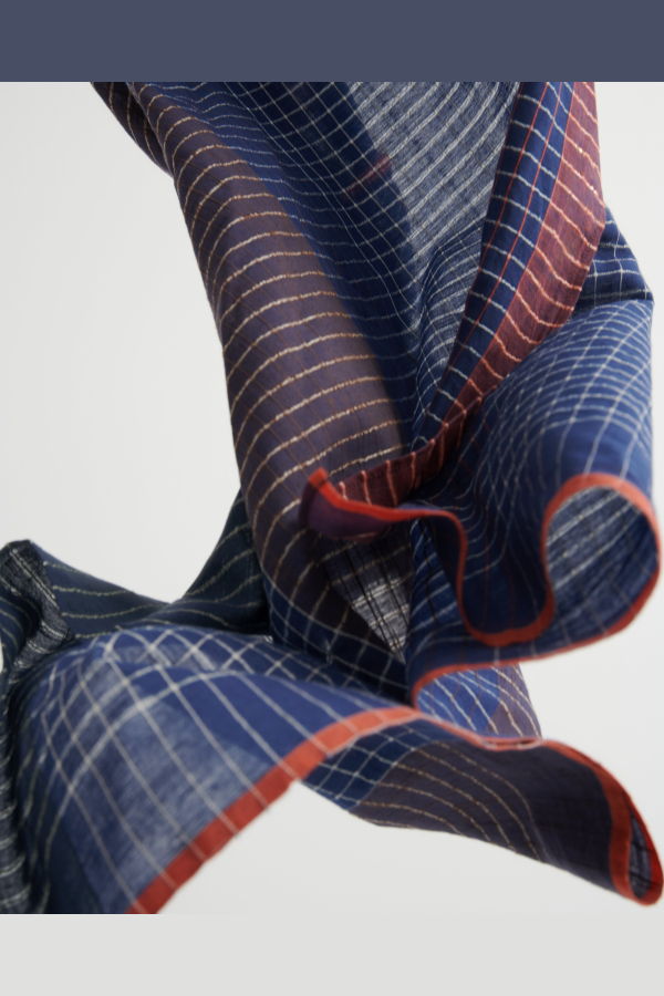 Kowtow Weft Scarf - Factory Check