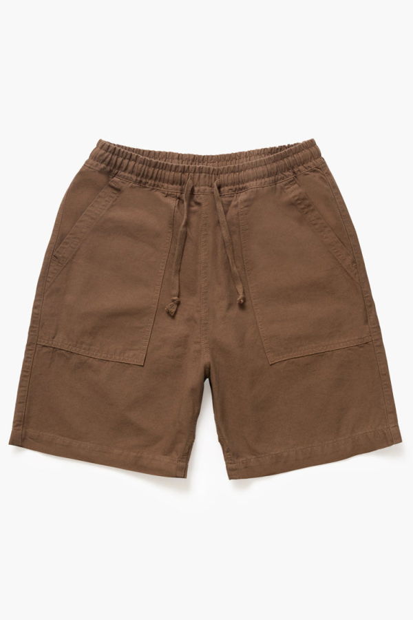 Service Works Canvas Chef Shorts in Bark