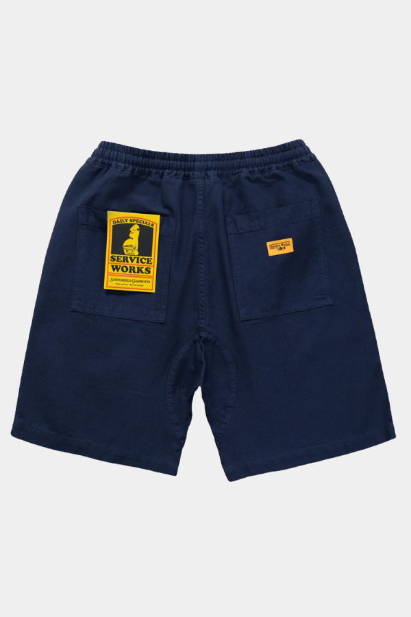 Service Works Canvas Chef Shorts - Dark Navy