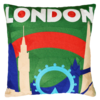 The Pillow Drop London Needlepoint Cushion - Thumbnail 1
