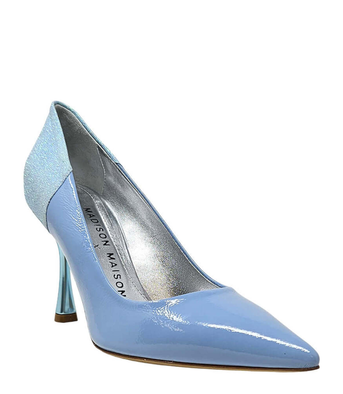 Madison Maison Alena High Heel Pump - Blue/Light Blue - Image 2 of 4