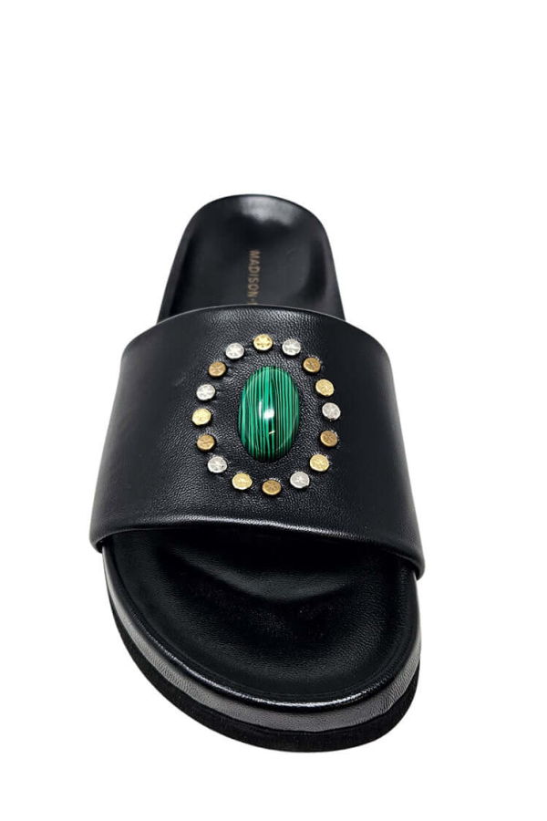 Madison Maison Athena Open Toe Sandal - Black