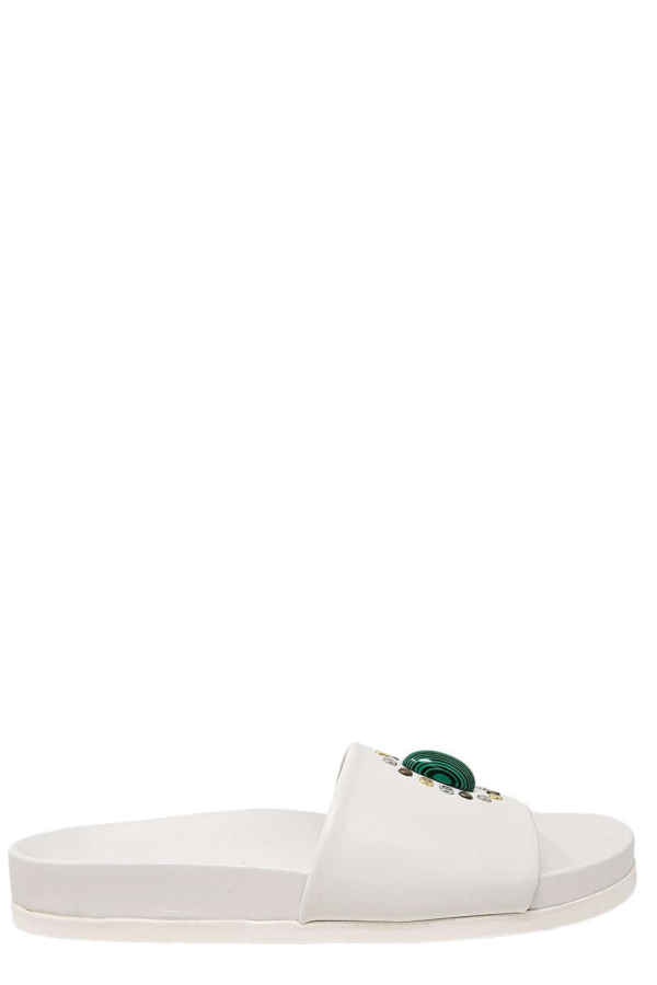 Madison Maison Athena Open Toe Sandal - White