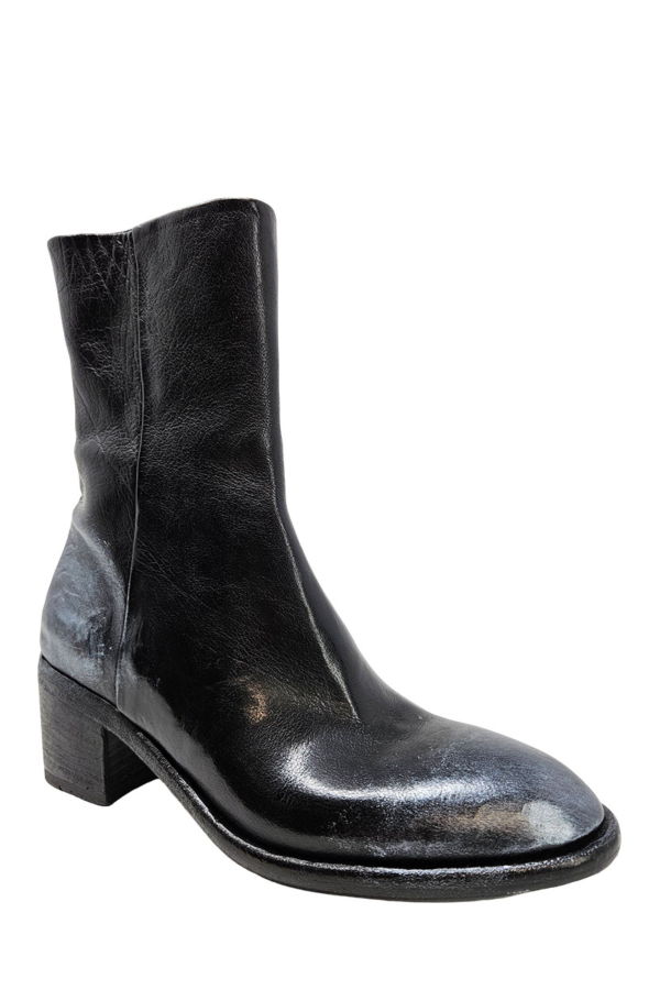 Madison Maison Hand Rubbed Ankle Boot - Black