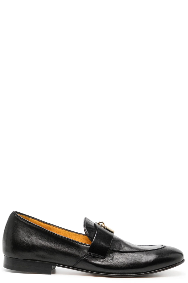 Madison Maison Black Lock Loafer - Black