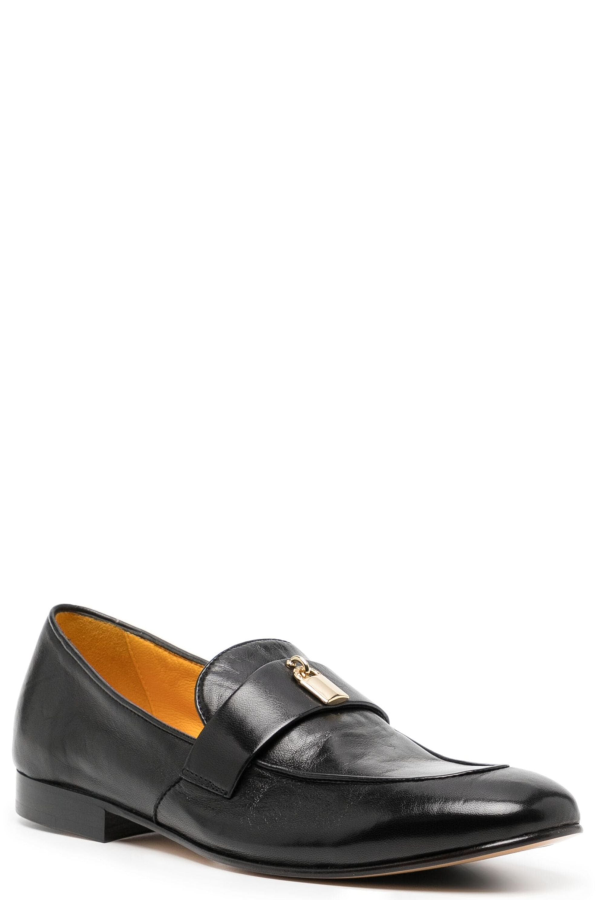 Madison Maison Black Lock Loafer - Black