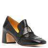 Madison Maison Lock Heel Loafer - Black - Thumbnail 2