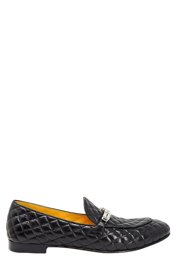 Madison Maison™ Black Quilted Flat Loafer - Black