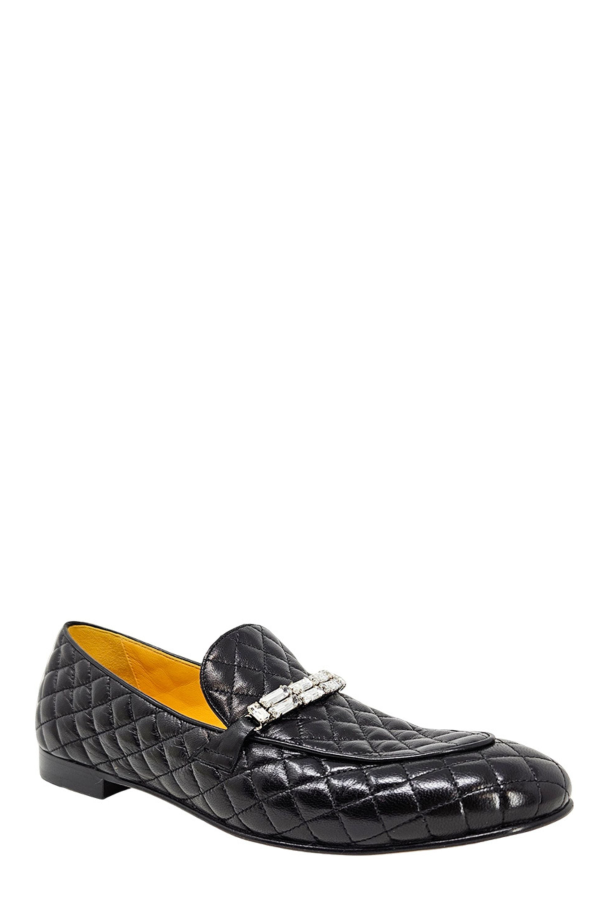 Madison Maison™ Black Quilted Flat Loafer - Black
