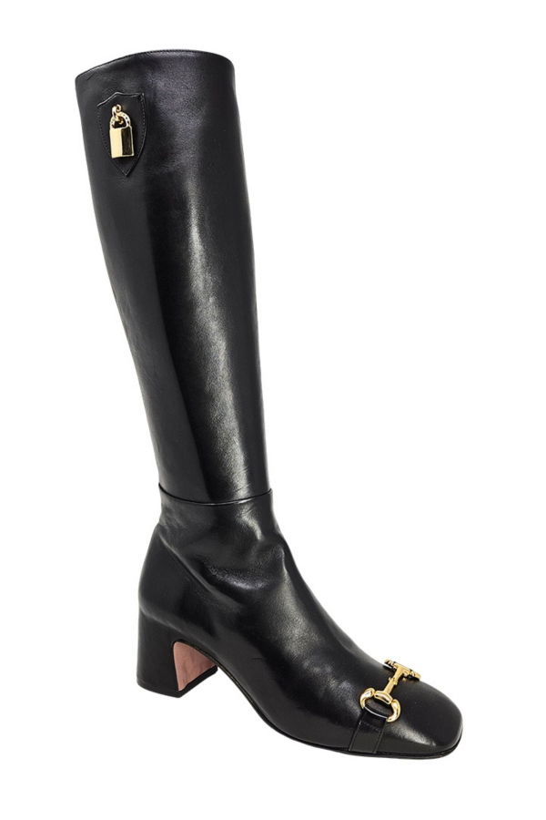 Madison Maison™ Black Tall Lock Boot - Black