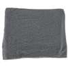 Botto Giuseppe Large Cashmere Plain Stole - Steel Grey - Thumbnail 3