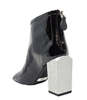 Madison Maison Fatima Hi Heel Sandal - Black/Silver - Thumbnail 3