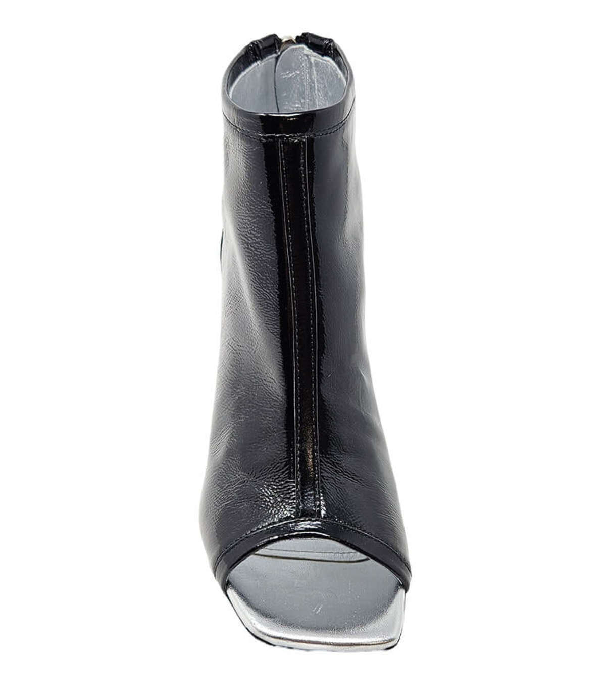 Madison Maison Fatima Hi Heel Sandal - Black/Silver - Image 4 of 4