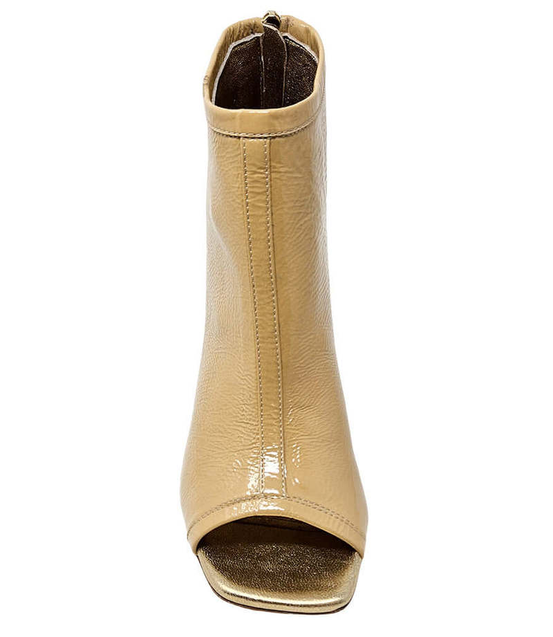 Madison Maison Fatima Hi Heel Sandal - Nude/Gold