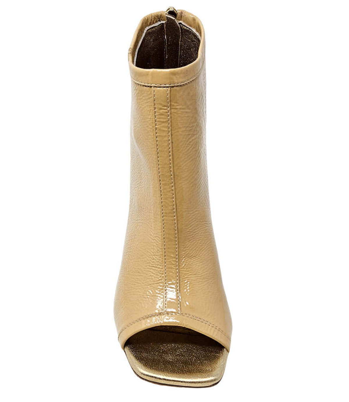 Madison Maison Fatima Hi Heel Sandal - Nude/Gold - Image 4 of 4