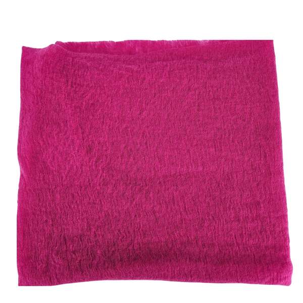 Botto Giuseppe Small Cashmere Plain Scarf - Fuchsia