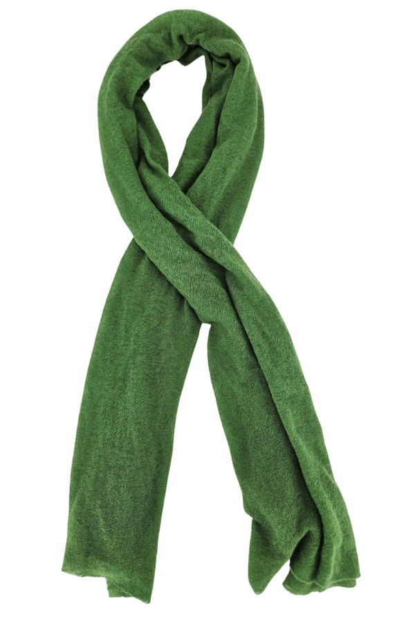 Botto Giuseppe Large Cashmere Plain Stole - Grass Green