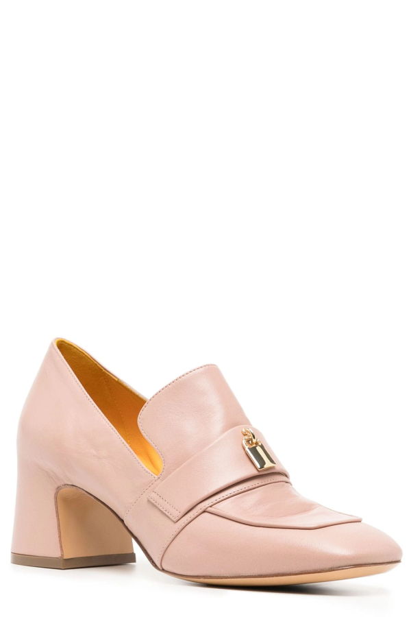 Madison Maison Lock Heel Loafer - Light Pink