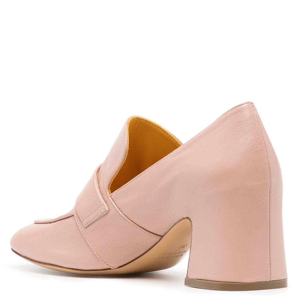 Madison Maison Lock Heel Loafer - Light Pink - Image 3 of 4