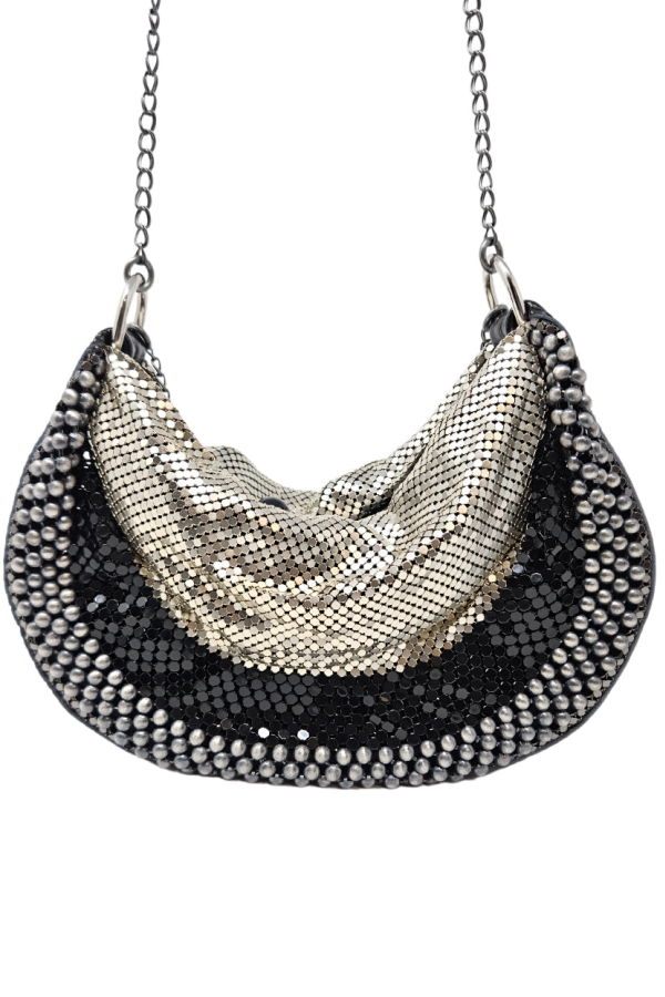 Madison Maison Laura B Raquel U Bag - Black/Silver