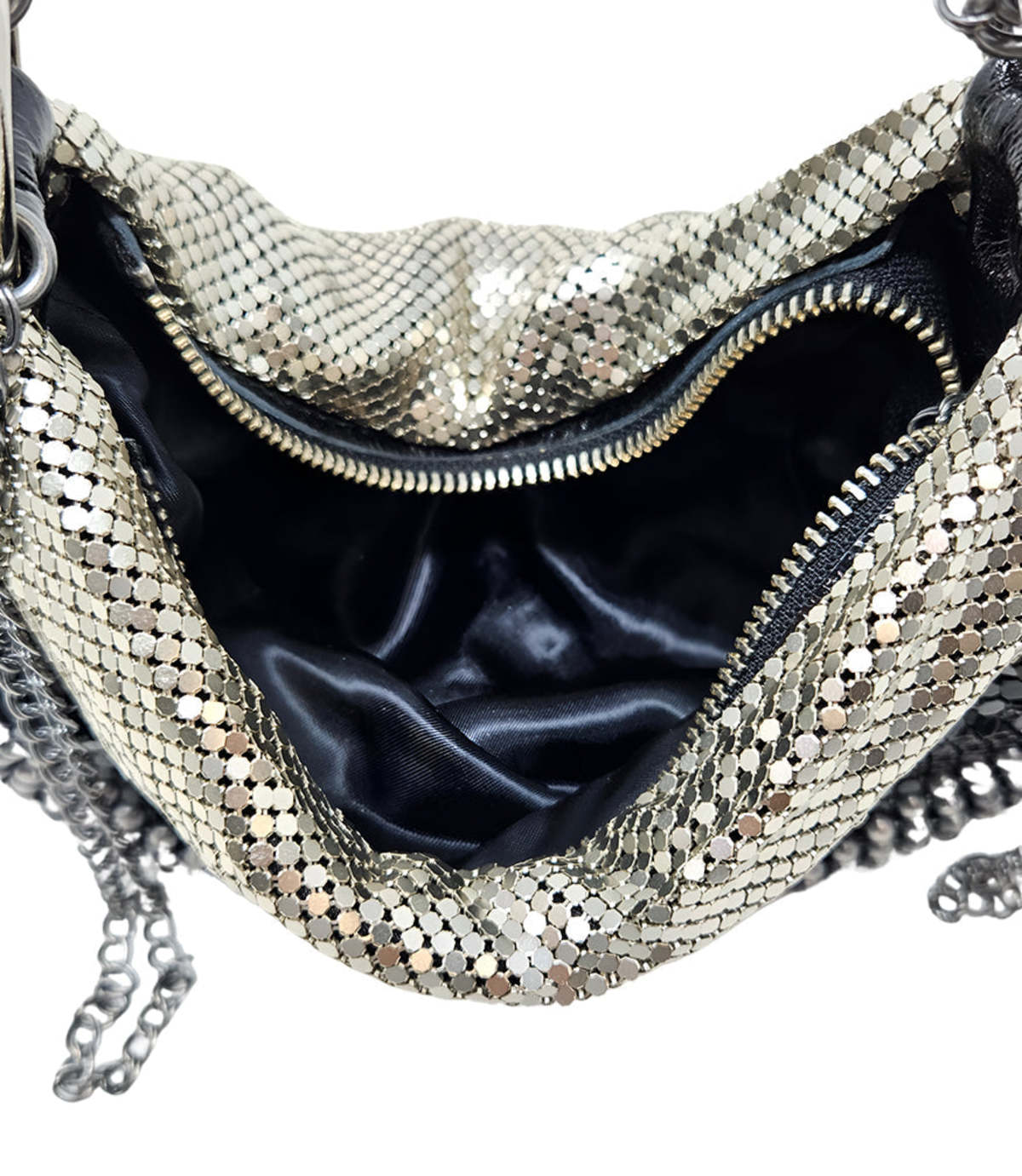 Madison Maison Laura B Raquel U Bag - Black/Silver - Image 3 of 3