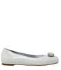 Madison Maison Marion Jeweled Ballet Flat - White - Thumbnail 1
