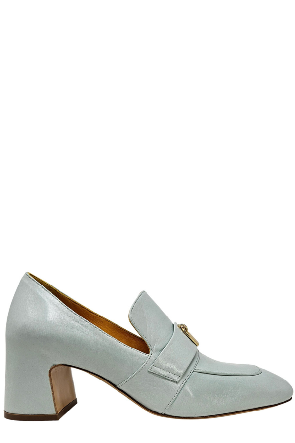 Madison Maison Lock Heel Loafers - Seafoam