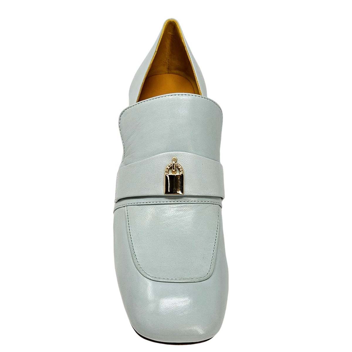 Madison Maison Lock Heel Loafers - Seafoam - Image 4 of 4