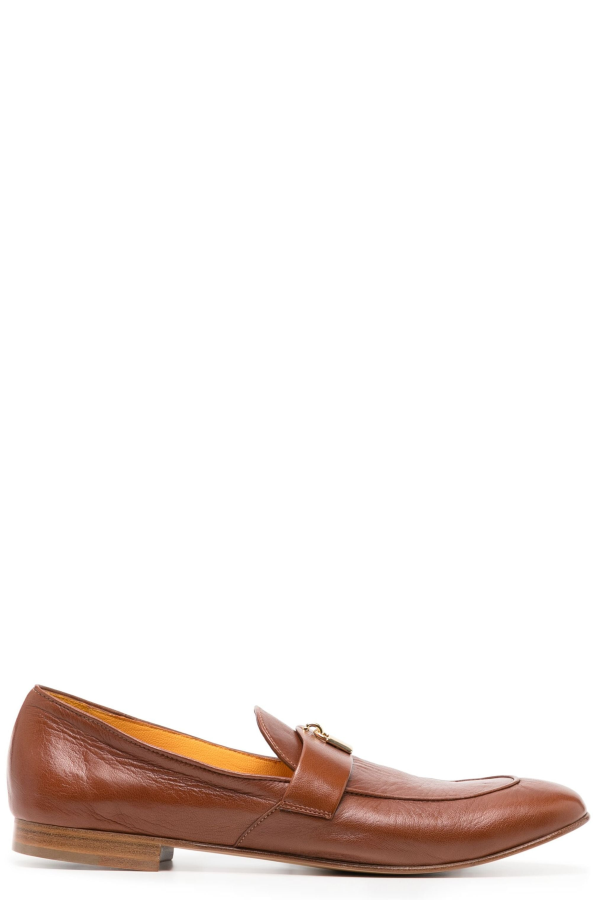 Madison Maison Lock Flat Loafers - Tan