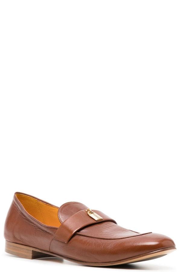 Madison Maison Lock Flat Loafers - Tan