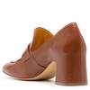 Madison Maison Lock Heel Loafer - Tan - Thumbnail 3