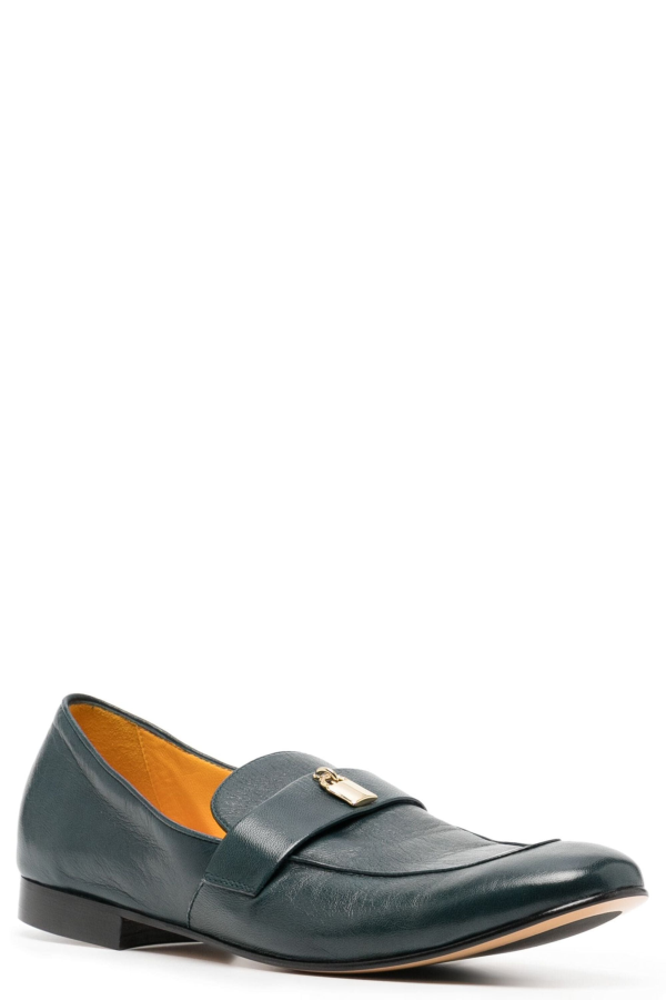 Madison Maison Lock Flat Loafer - Teal
