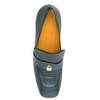 Madison Maison Lock Heel Loafer - Teal - Thumbnail 4