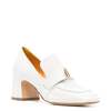 Madison Maison Lock Heel Loafer - White - Thumbnail 2