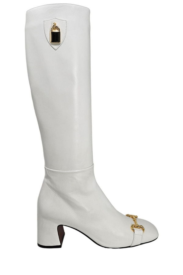 Madison Maison™ White Tall Lock Boot - White