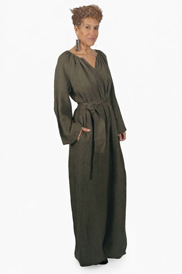 Meg Sahara Gathered Jumpsuit