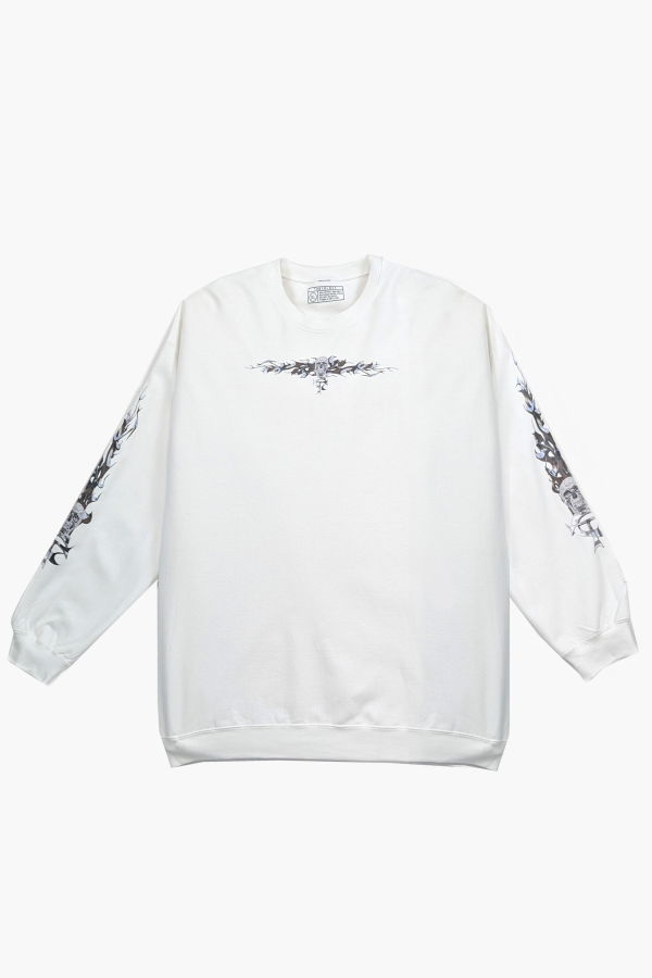 THE CELECT Chrome Fire Crewneck Sweatshirt