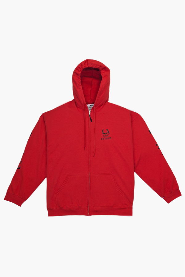 THE CELECT Pray for LA Hoodie - Red