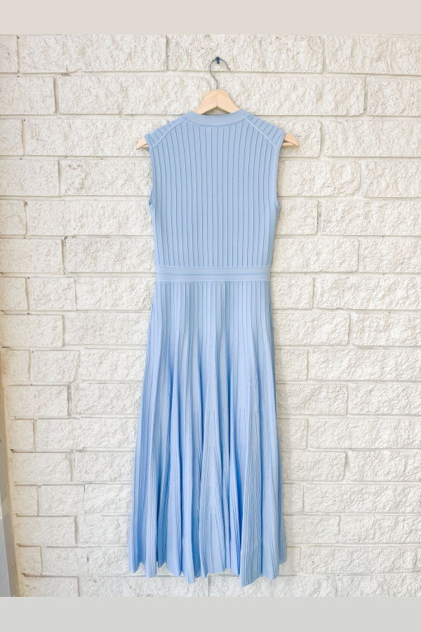 Jonathan Simkhai Ashland Knit Midi Dress - Tidepool