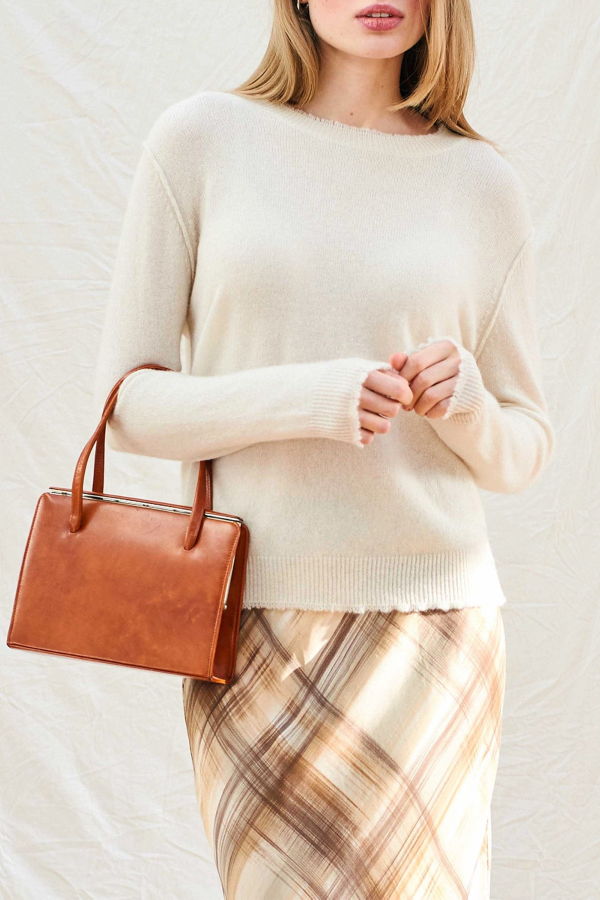 Jumper 1234 Distressed Crew Sweater - Jasmine