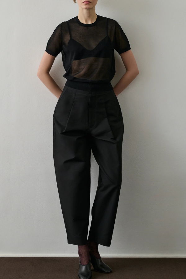 soeur Dua Pullover Top - Noir