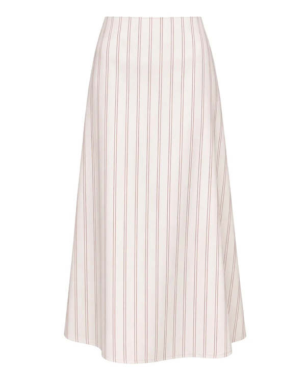 TWP The A-Line Skirt - White