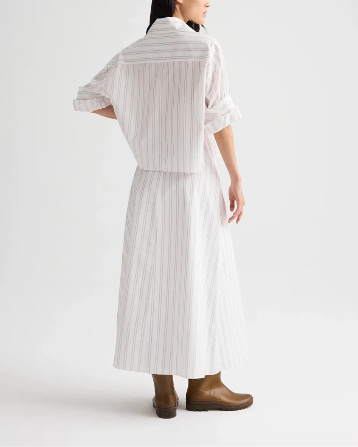 TWP The A-Line Skirt - White - Image 4 of 5