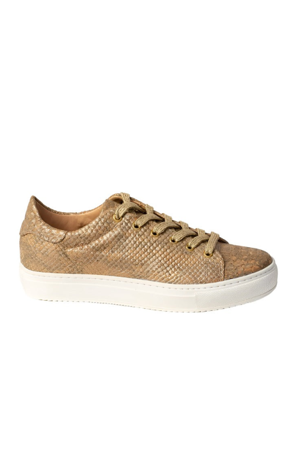 Ocelot Market Women's Cork Piton Sneaker - Natural