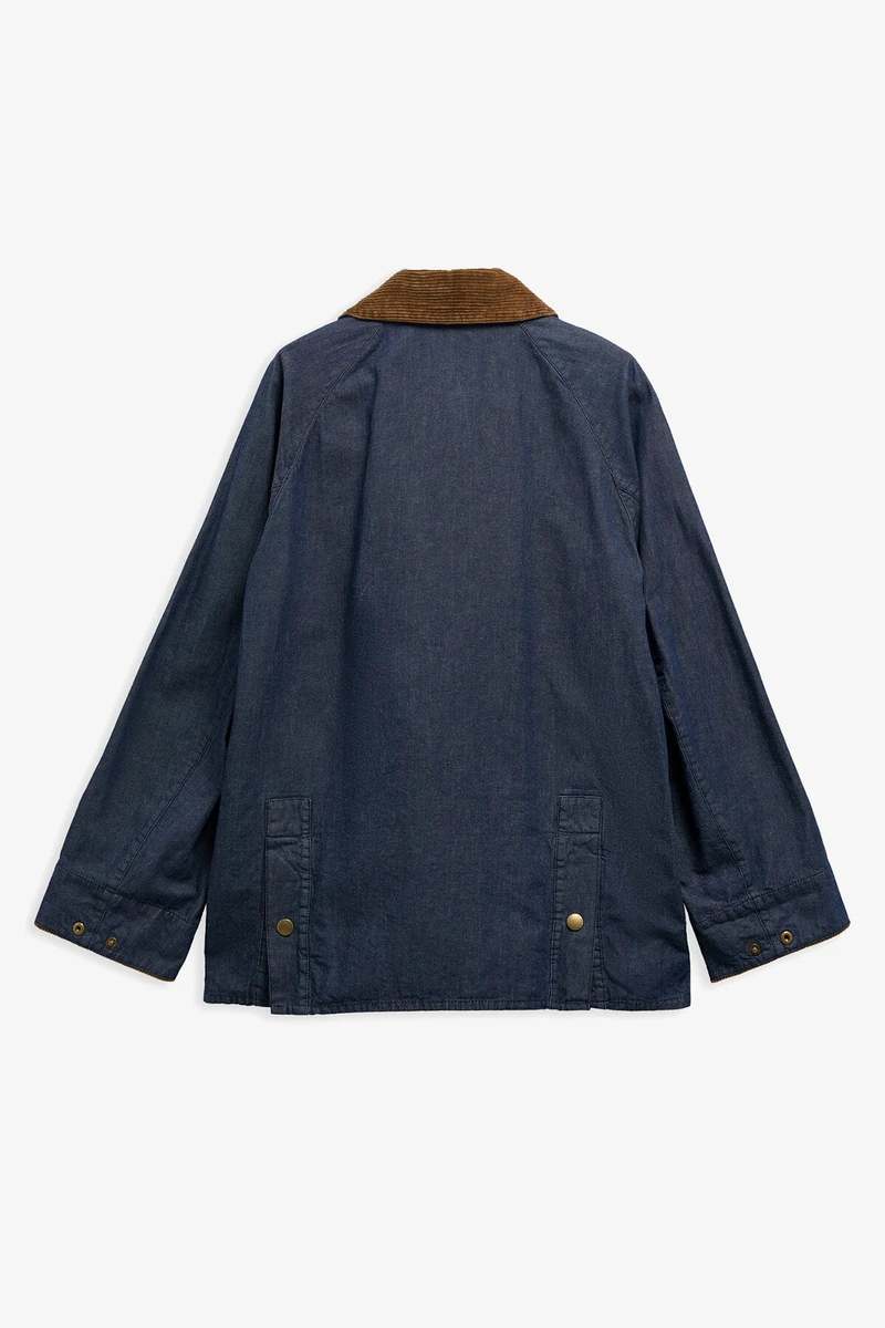 Barbour Oversized Bedale Denim Casual Jacket