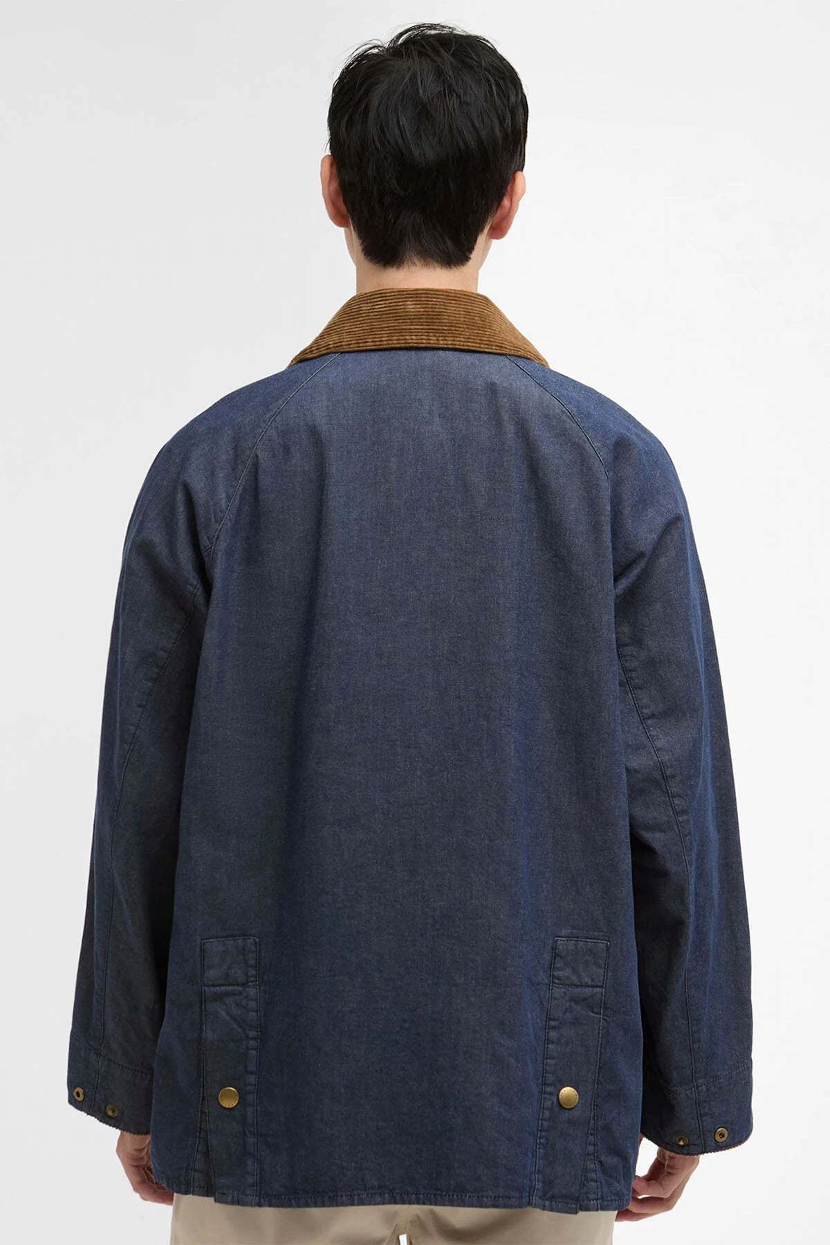 Barbour Oversized Bedale Denim Casual Jacket - Image 12 of 14