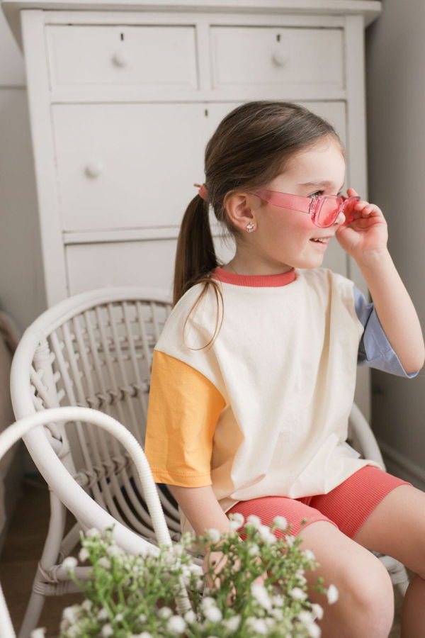 KIDS Kid's Stuff [Trucs d'enfants] Oversized Grow-With-Me T-Shirt